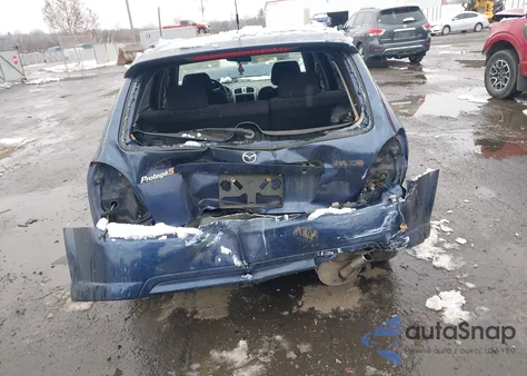 2003 Mazda Protege5 from USA, damaged, VIN JM1BJ245831104208